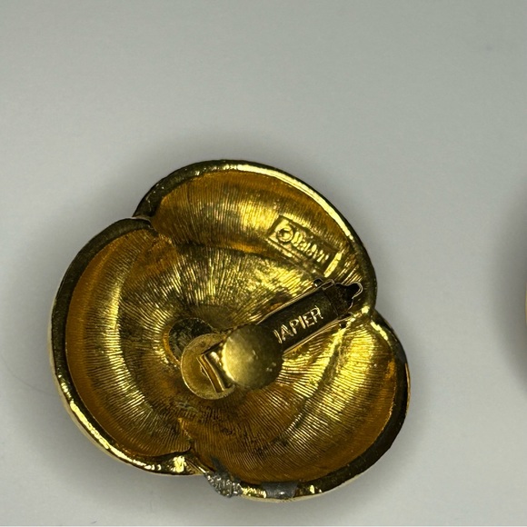 Late 80’s/Early 90’s Vintage Napier Clip-On Earrings - Picture 4 of 7